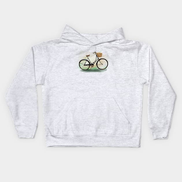 Fahrrad retro Kids Hoodie by sibosssr